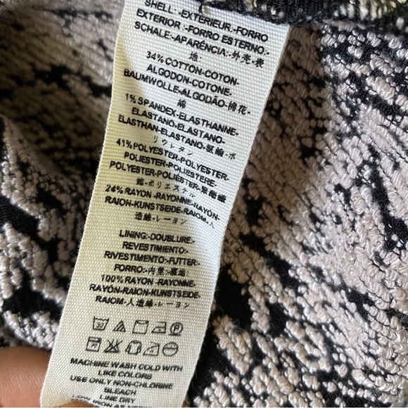 Free People Snake Jacquard Mini Skirt 4 - Picture 7 of 7